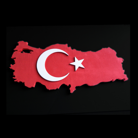 Dış Cepheye Uygun, Harita Bayrak