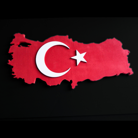 Dış Cepheye Uygun, Harita Bayrak