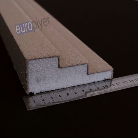 12x5 cm Dış Cephe Söve | EPD-213