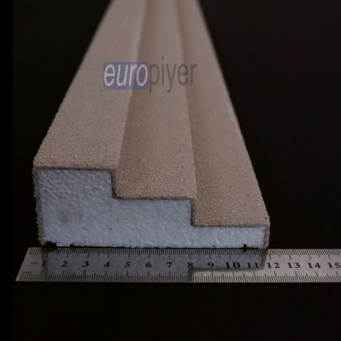 12x5 cm Dış Cephe Söve | EPD-213