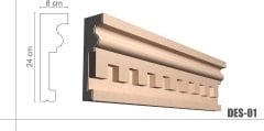 24 cm Genişlik 8 cm Yükseklik Dış Cephe Söve | DES-01
