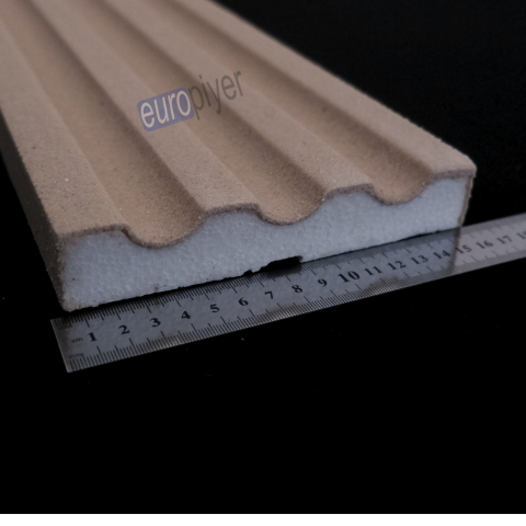 16 cm Genişlik 4 cm Yükseklik Lambiri Söve | EPD-227