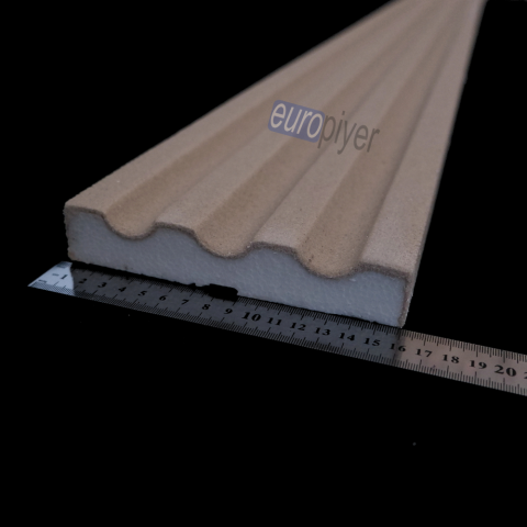 16 cm Genişlik 4 cm Yükseklik Lambiri Söve | EPD-227