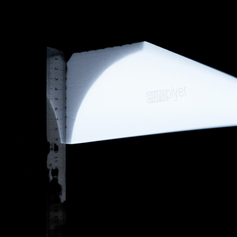 9,5 cm Basar Dolu Kesit Köpük Kartonpiyer | EP-06D