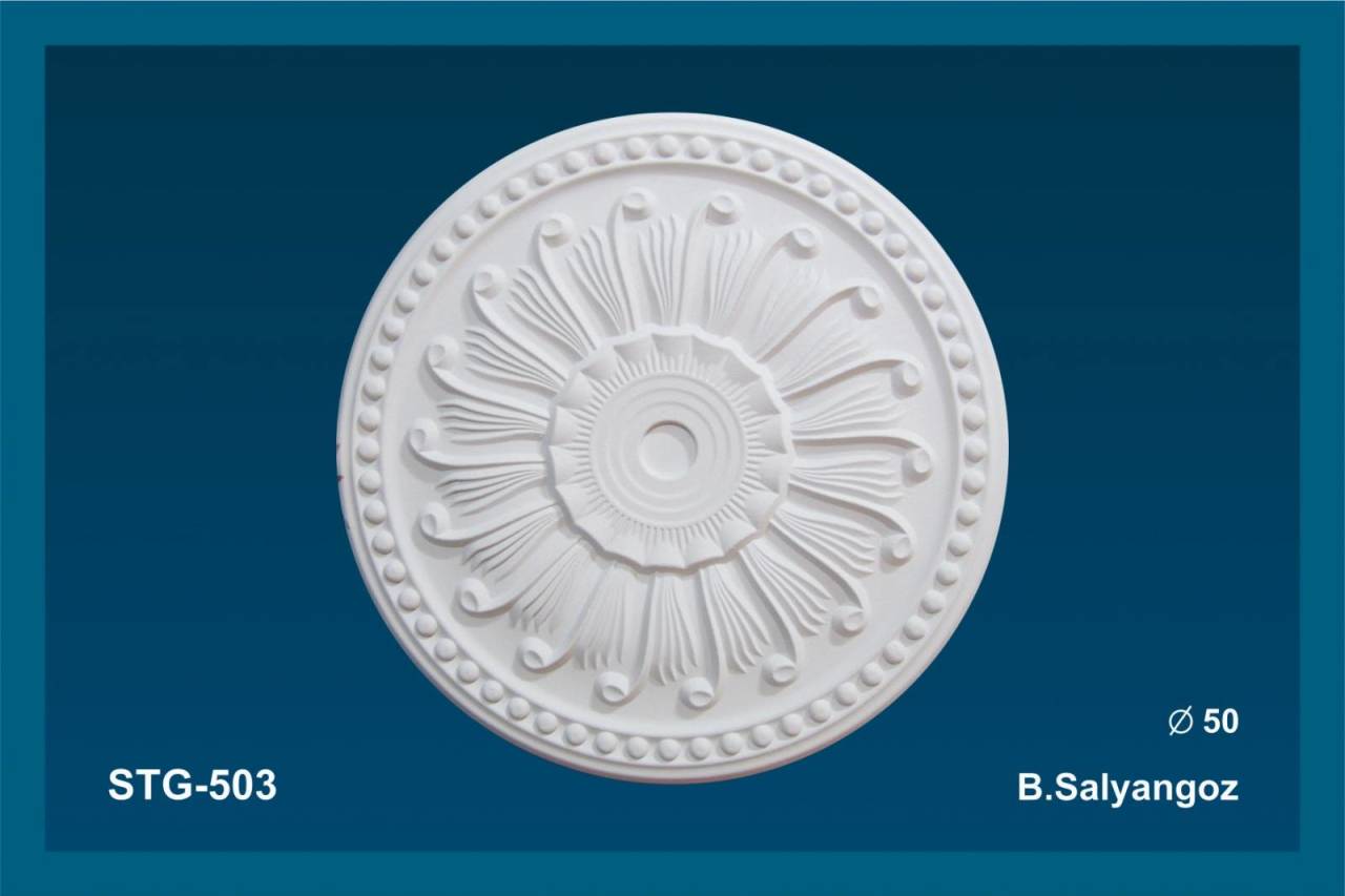 Salyangoz Model Dekoratif Göbek | STG-503  (50 cm Çap)