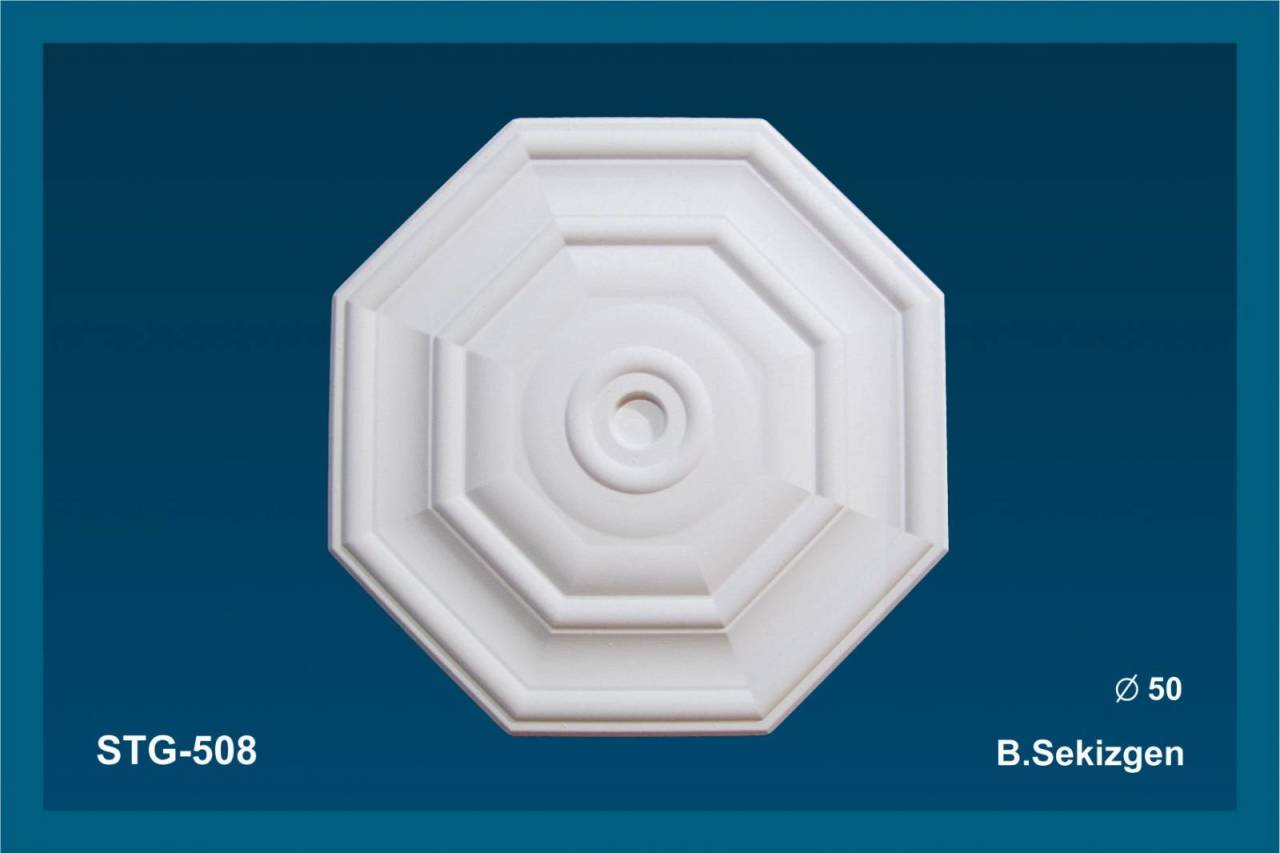 Strafor Sekizgen Göbek | STG-508  (50 cm)