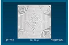 STT-108 RÜZGAR GÜLÜ TAVAN KAPLAMA (50x50 cm)