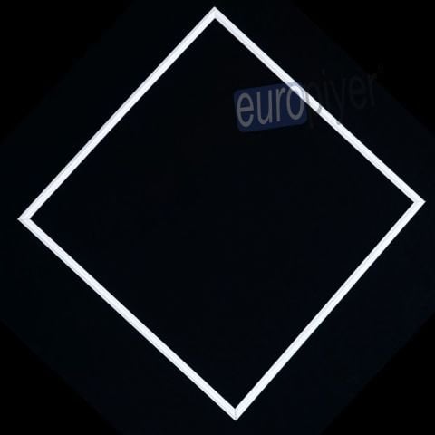 2,5 cm Genişlik, 90 cm x 90 cm Çerçeve Yapmaya Hazır Polimer Çıta Seti