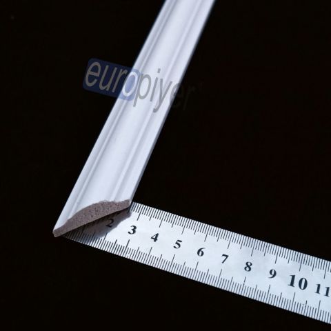 2,5 cm Genişlik, 90 cm x 90 cm Çerçeve Yapmaya Hazır Polimer Çıta Seti