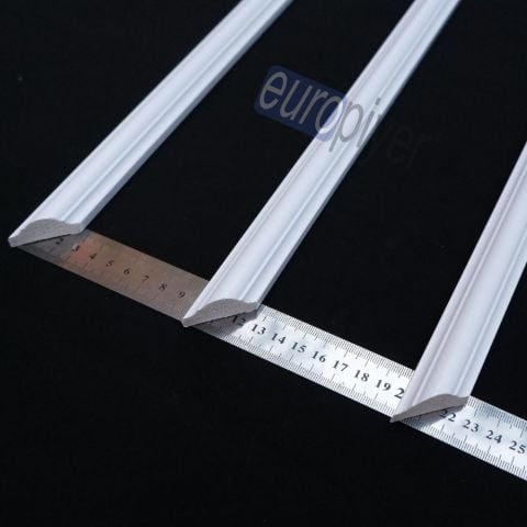 2,5 cm Genişlik, 90 cm x 90 cm Çerçeve Yapmaya Hazır Polimer Çıta Seti