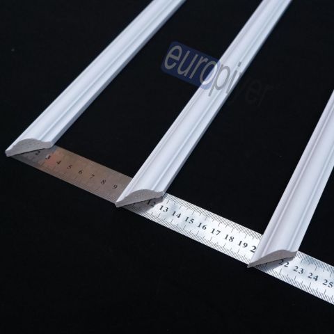 2,5 cm Genişlik, 90 cm x 90 cm Çerçeve Yapmaya Hazır Polimer Çıta Seti