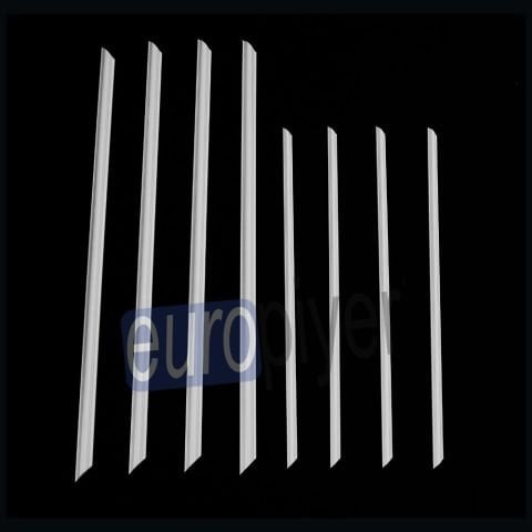 120x120 cm ve 90x90 cm Çerçeve Yapmaya Hazır, Polimer Duvar Çıta Seti