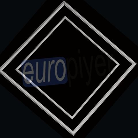 120x120 cm ve 90x90 cm Çerçeve Yapmaya Hazır, Polimer Duvar Çıta Seti