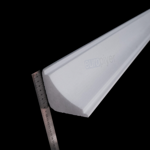 9,5x9,5 cm Dolu Kesit Köpük Kartonpiyer | EP-82D