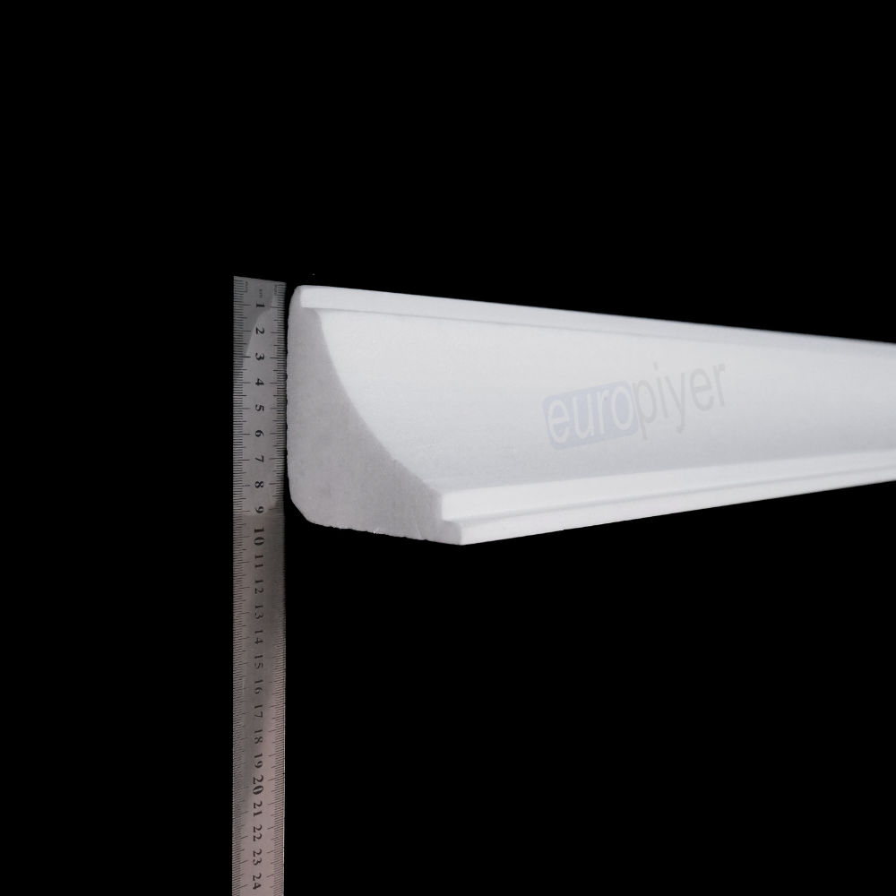 9,5x9,5 cm Dolu Kesit Köpük Kartonpiyer | EP-82D