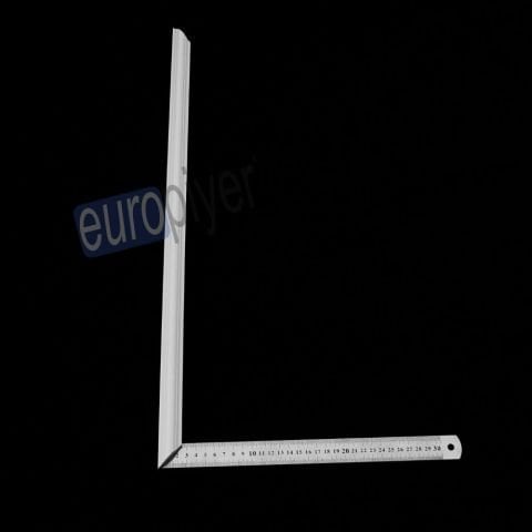 2,5 cm Genişlik, 120 cm Uzunluk, Dekoratif Polimer Duvar Çıtası