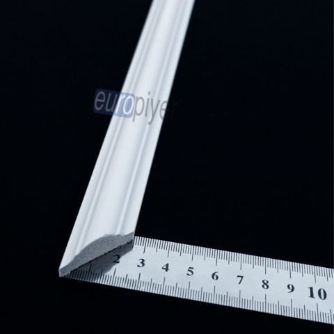 2,5 cm Genişlik, 120 cm Uzunluk, Dekoratif Polimer Duvar Çıtası