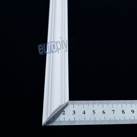 2,5 cm Genişlik, 120 cm Uzunluk, Dekoratif Polimer Duvar Çıtası