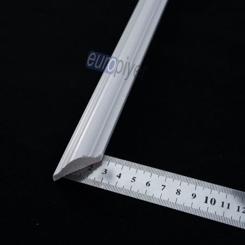 2,5 cm Genişlik, 150 cm Uzunluk, Dekoratif Polimer Duvar Çıtası