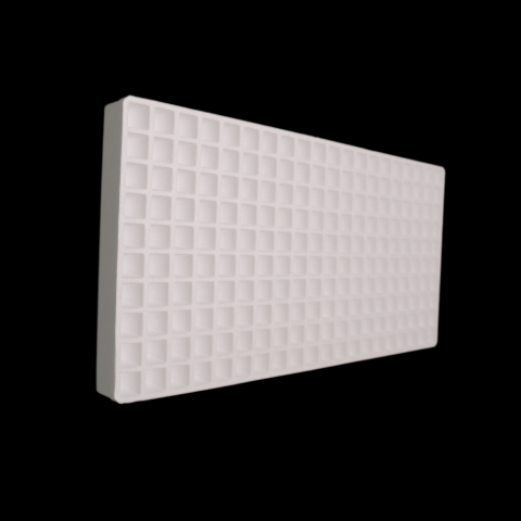 200 Göz Strafor Köpük Viyol (Fide Yatağı)