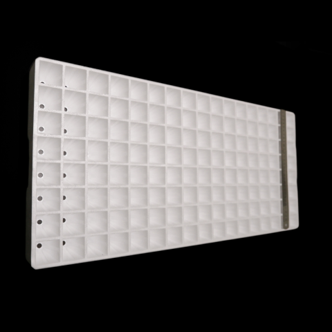 136 Göz Strafor Köpük Viyol (Fide Yatağı)