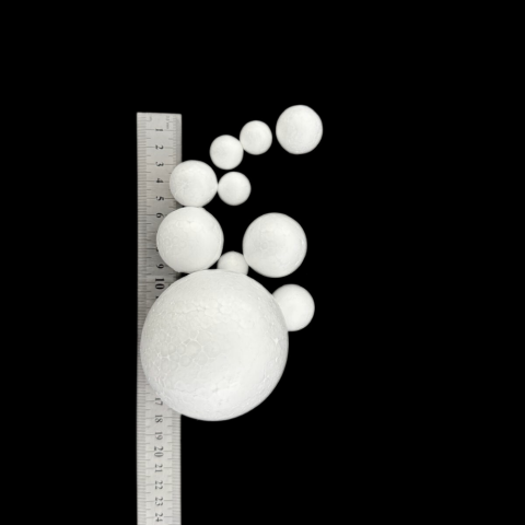 Güneş Sistemi Maketi İçin Strafor Köpük Küre Top Seti