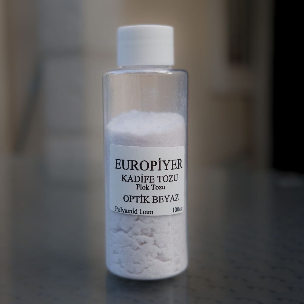 Optik Beyaz Kadife Tozu (Flok Tozu)