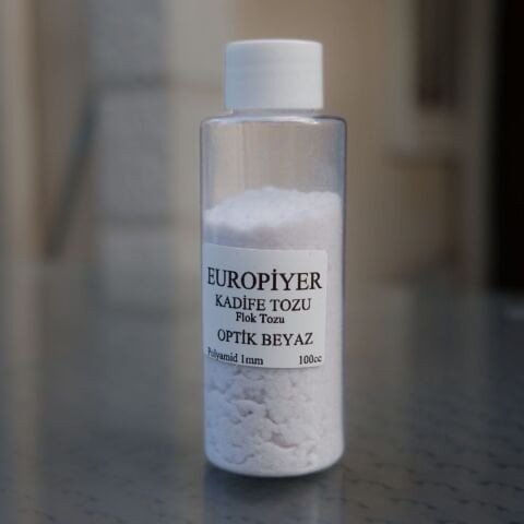 Optik Beyaz Kadife Tozu (Flok Tozu)