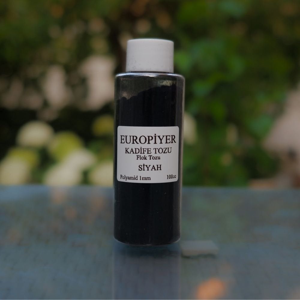 Siyah Kadife Tozu (Flok Tozu)