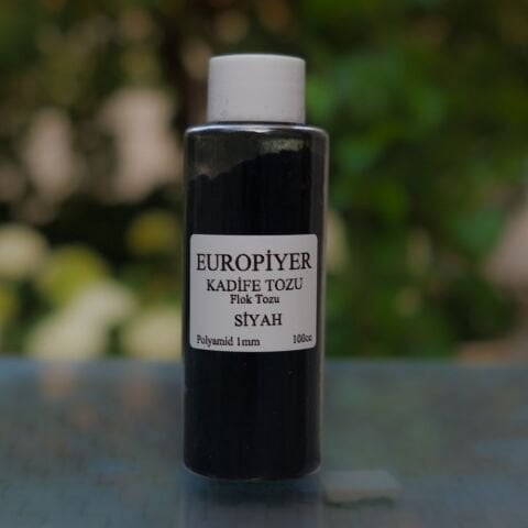 Siyah Kadife Tozu (Flok Tozu)