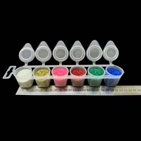 Karışık Renk Sim Tozu 6'lı Paket (60 Gram)