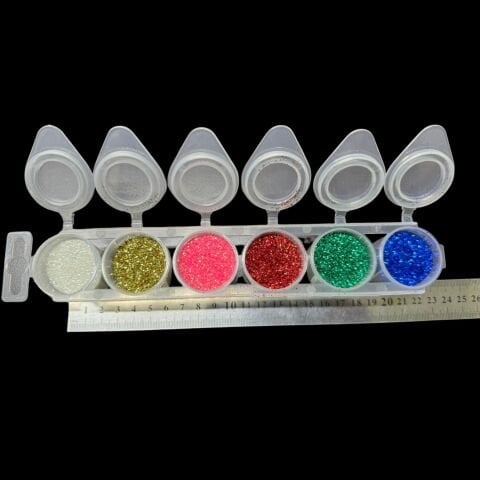 Karışık Renk Sim Tozu 6'lı Paket (60 Gram)