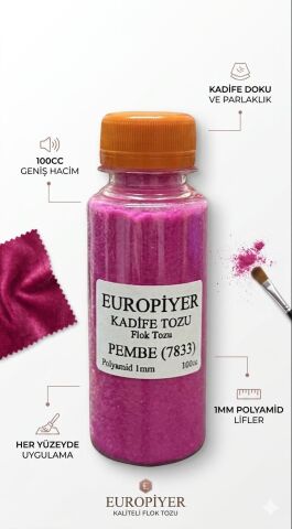 Pembe Kadife Tozu (Flok Tozu)